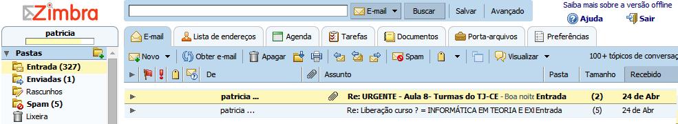 Sendo assim, precisamos ter muito cuidado com as mensagens que são enviadas e recebidas a partir do nosso ambiente de correio eletrônico, para que não sejamos a próxima vítima! Gabarito: letra B. 54.