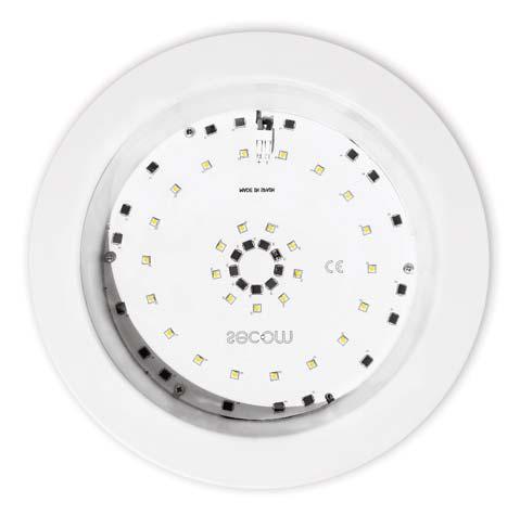 Iluminazione per interni / Famiglia Aircom LED Iluminação interior / Aircom LED Família 17 Aircom Supra LED circolare Grado di protezione IP44 Aircom Supra Plus LED circular Grau de proteção IP44