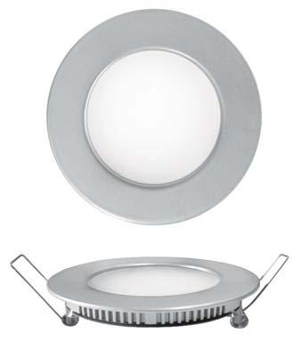 22 Aircom Micro LED circolare Grado di protezione IP44 Aircom Micro LED circular Grau de proteção IP44 Materiale: Ottica: Alimentazione: Lampade: Vita utile: Installazione: Colori: Corpi fabbricati