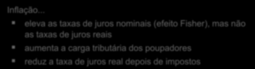 A P R E N D I Z A G E M A T I V A 3 Resumo e lições Depósito = $1000. Taxa de imposto = 25%.