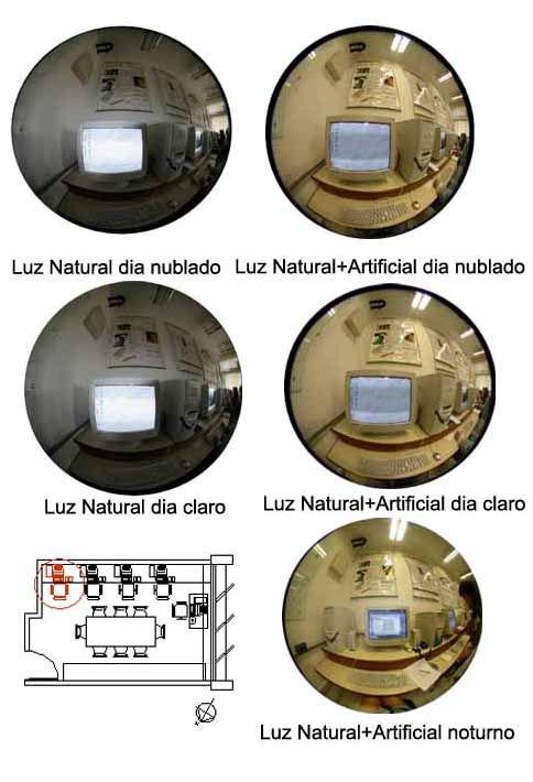 foram geradas curvas isolux com o software Surfer 5.