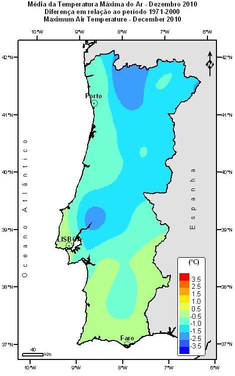 Caracterização Climática Mensal - Continente 1.