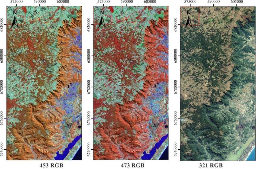 IMAGEM DE SATÉLITE LANDSAT-