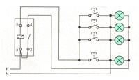 Esquema multifilar Indica-nos a forma e ligação entre os vários aparelhos e elementos do