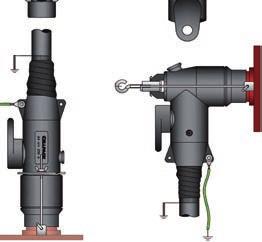 mm Modelo Disponível com kit de ligação de terras (EGA) CWS 00A kv 25-95 CWS 00A kv 95-0 CWS 00A 6kV 50-95