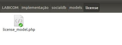 model serão parecidas com as de controllers, o sufixo irá ser alterado para _model. Para mais uma vez facilitar o trabalho do desenvolvedor.