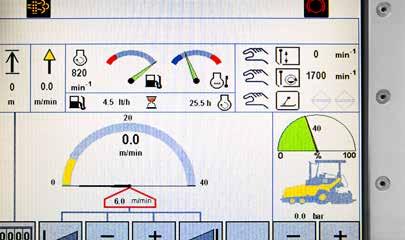 Com a Volvo, você está no controle Comande e controle sua vibroacabadora desde o assento do operador com a exclusiva tecnologia