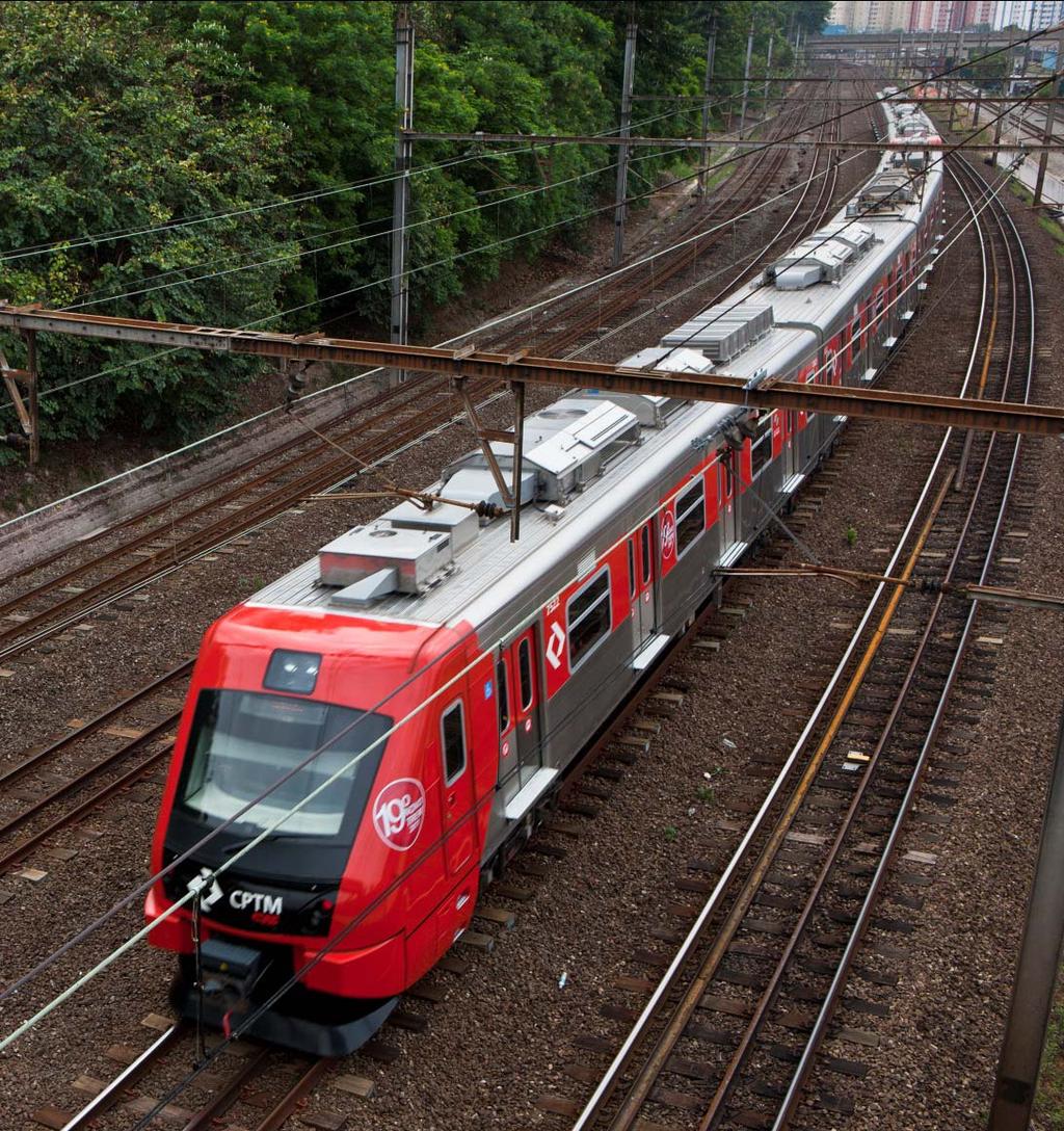 BALANÇO METROFERROVIÁRIO Consumo Energético 6 O consumo das operadoras de transporte público de passageiros sobre trilhos somaram 1,7 GWH em 2011.