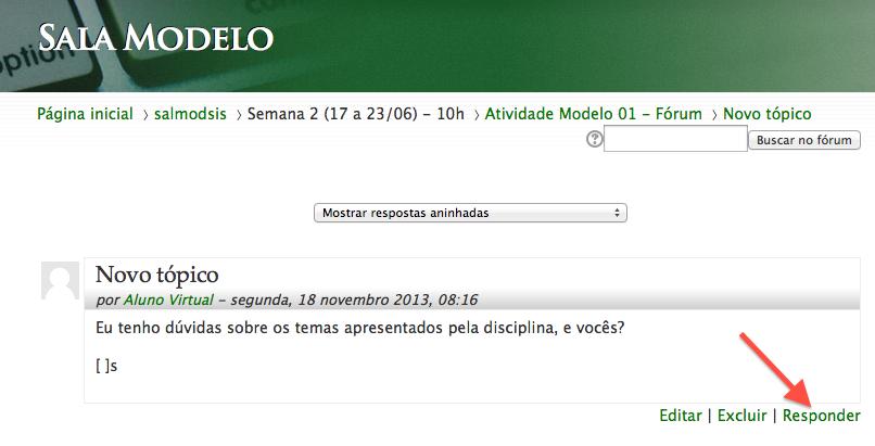 Primeiro,cliquenotópicodesejadoconforme mostraafiguraexemploabaixo.