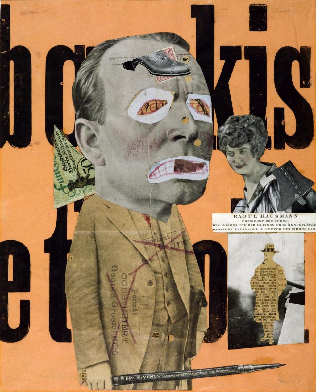 Raoul Hausmann, 1886-1971.