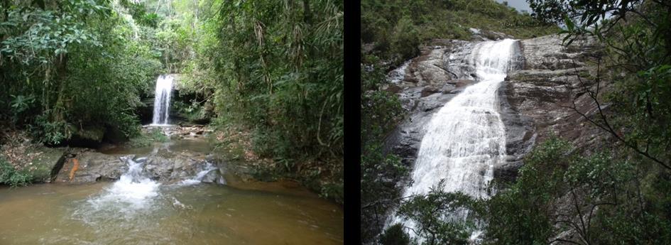 Cachoeiras GOVERNO DO ESTADO DO RIO DE JANEIRO Devido a sua localização, grau de conservação e características geológicas, foi possível a identificação de diversos cursos d água e cachoeiras formadas