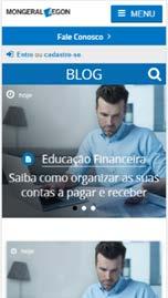 Seguros e Previdência Site Institucional Área