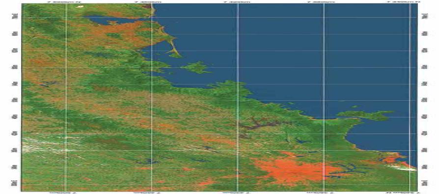 Etapa 2 Os mapas e as imagens de satélites Leitura e análise de imagem e mapa Figura 19 - Eixo Rio de Janeiro são Paulo Figura 19-IBGE. Atlas geográfico escolar. 6. ed.