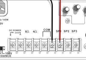 Inserir o condutor vermelho no terminal SP1, correspondente à 1 ª zona. Os terminais SP2 e SP3 correspondem respetivamente às zonas 2 e 3.