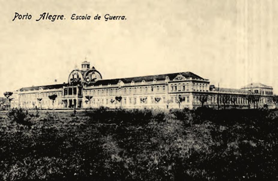 Escola Militar de Porto Alegre na década de