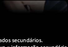 1) Ao considerar dados e a informação correspondente, nos referimos