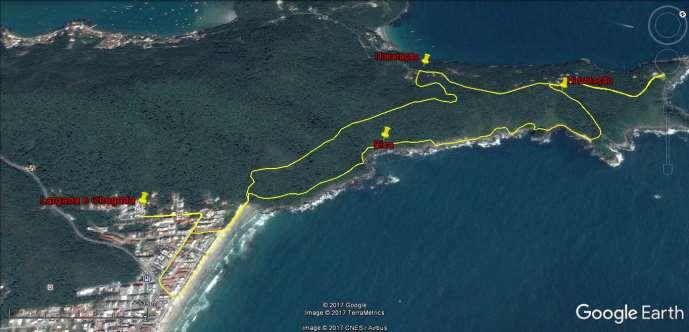 MAPA DO PERCURSO 08 KM Percurso - 05 km: INSCRIÇÕES: Poderão participar da corrida, atletas de ambos os