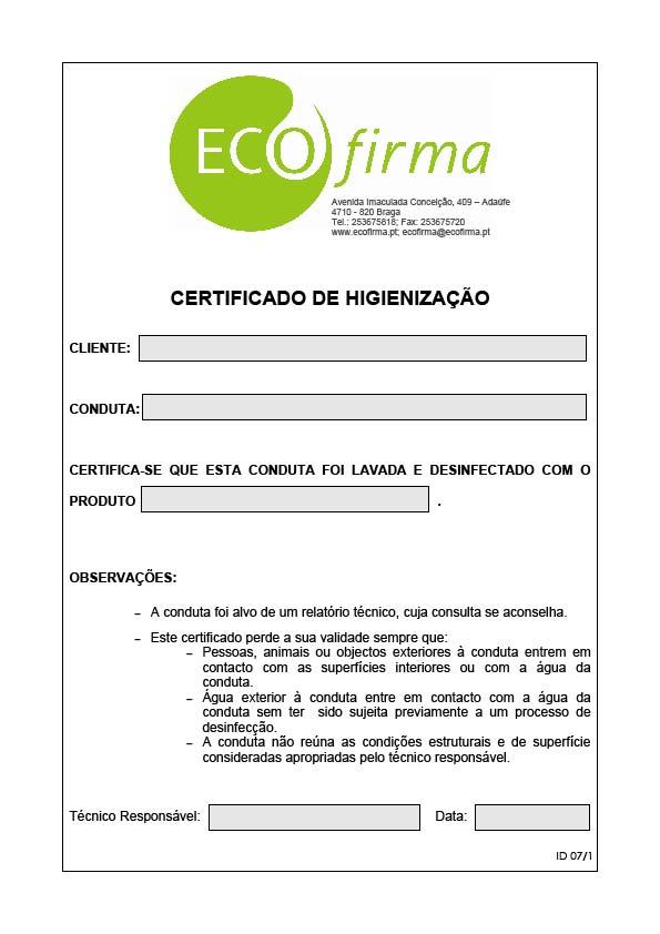 CERTIFICADO DE