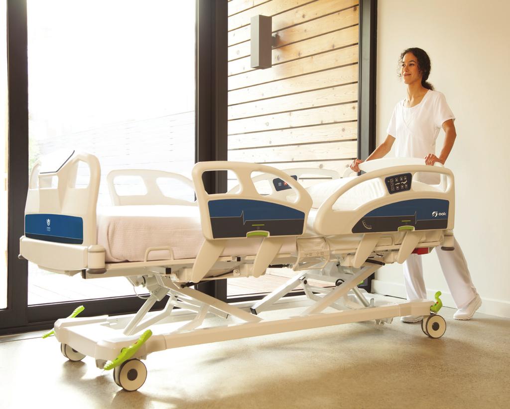 As camas da Umano Medical oferecem muitas opções aos profissionais de saúde e podem ser adaptadas para atender aos requisitos dos ambientes