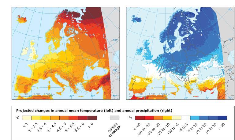 6 Alterações climáticas a uma escala