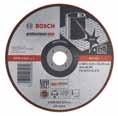 Acessórios Bosch 2011 Discos abrasivos e escovas Discos abrasivos 173 Discos de desbaste Vibration Control: Menos vibrações e ruído. Os trabalhos de desbaste produzem sempre vibrações e ruído.