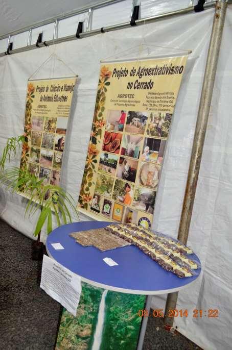 Figura 07. Material de exposição da AGRPOTEC, parceiro do evento.