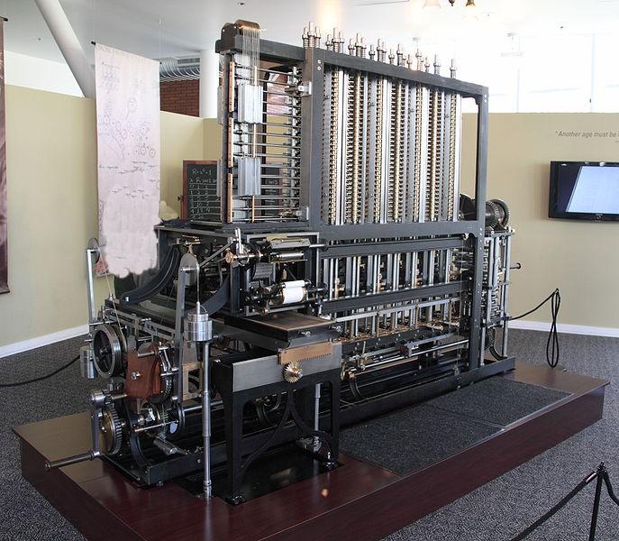 Máquina Analítica (Computador Mecânico) Charles Babbage,