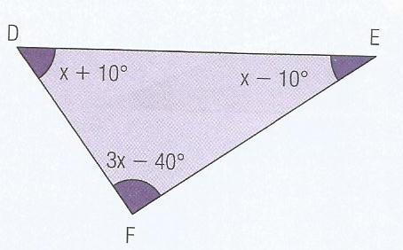 QUESTÃO 10 A soma das medidas dos ângulos de um polígono de n lados é igual a (n-2). 180º. a) Calcular a soma das medidas dos ângulos internos de um eneágono.
