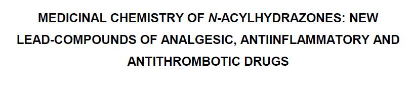 N-arylhydrazone precursors, originally planned by molecular hybridization of two known 5-lipoxygenase inhibitors, i.e. CBS-1108 and BW-755c.