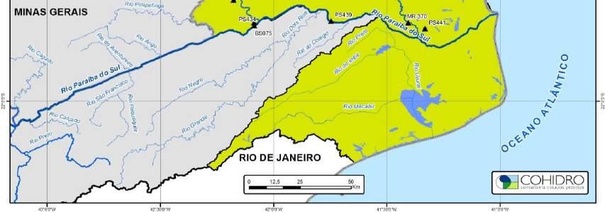 7 UP CBH Baixo Paraíba do Sul Não foram identificados estudos de acompanhamento sistemático das variações temporais na qualidade de água do Rio Paraíba do Sul em seu baixo curso.