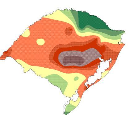 Pacífico Equatorial Leste (costa oeste da América do Sul).