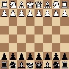2. As Peças 11 Cada jogador possui 16 peças, também distinguidas pela cor e chamadas de brancas e negras (ou pretas), independente do padrão de colorido que eventualmente tenham as peças.