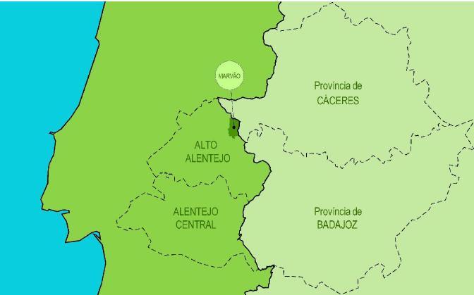 Igualmente, num contexto territorial e geográfico, observa-se um relacionamento favorecido com os concelhos de Castelo de Vide e Portalegre, verificando-se uma certa polarização territorial em torno
