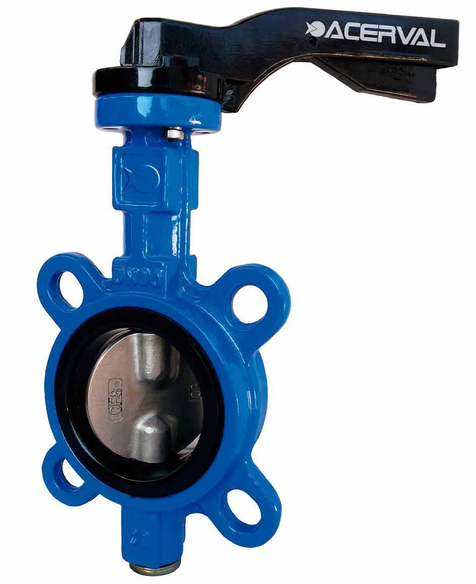 Linha A Línea A Line A Válvula Borboleta Wafer PN Válvula de Mariposa Wafer PN Wafer Butterfly Valve PN 0 a 00 > 00 ±0. ±0. C Dimensões Lineares (mm) 0 a 0 ±0. a 0 `0. até `0. Tol.