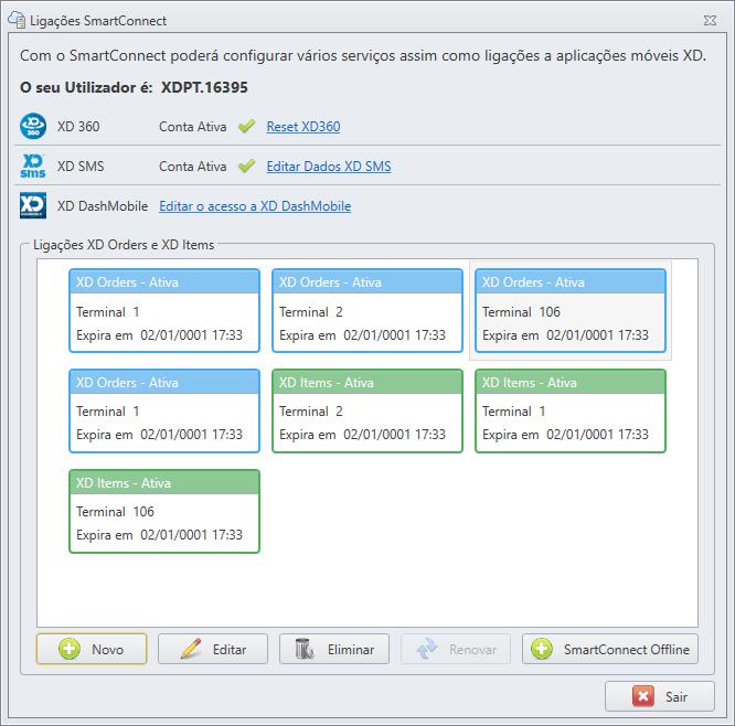 10. Optimização visual XD SmartConnect A janela de configuração do XD SmartConnect foi alterada de forma a tornar mais simples e