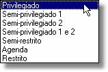 Categoria dos ramais em relação às linhas Os ramais podem ter categorias diferentes para cada linha, são