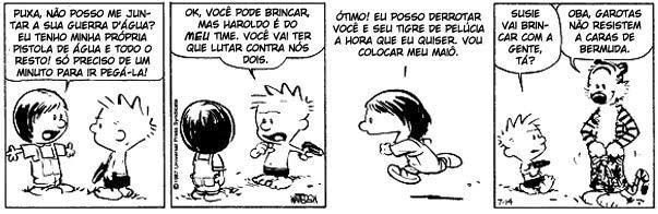 3. Leia a tirinha a baixo e responda: a) Identifique, nos quadrinhos, e escreva os substantivos próprios. b) Identifique nos quadrinhos e escreva cinco substantivos comuns. 4.