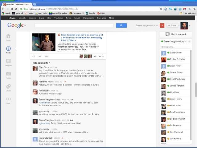 Google+ Empresa: Google Tipo de