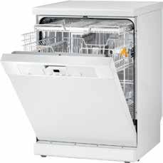 Máq. de lavar louça G 4203 SC branco Active Modelo de instalação livre em branco brilhante. Pré-selecção do programa até 24 h. Indicação do tempo restante. 5 programas de lavagem.