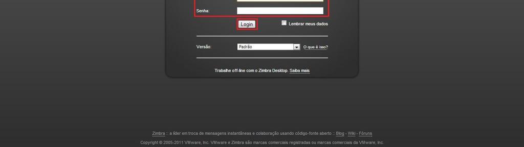 Basta clicar no ícone e entrar com seu e-mail e sua senha.