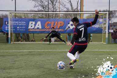 partida da BA Cup 2017! Almoço.