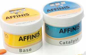 O kit Affinis Putty Soft, contém: 1 x Affinis Putty  Kit Affinis Putty Super Soft CO-009 85,29 53,49 Kit Affinis Putty Soft CO-011 85,29 53,49 24 E 25-30 % Occlufast Rock Material de impressão