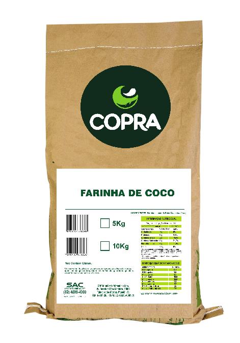 O Açúcar de Coco é um excelente substituto do açúcar de cana, pois ele não é processado, adulterado ou ﬁltrado, não contém preservativos e é  Conteúdo 100g FARINHA DE COCO SEM GLÚTEN 350g FARINHA DE