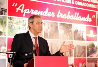 Compostela nunhas x ornadas organizadas pola Consellería de Traballo e inauguradas polo seu conselleiro, Ricardo Varela.