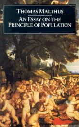 DADOS ECONÓMICOS E SOCIAIS Thomas Malthus (1766-1834) População humana Malthus considerava que se as populações humanas pudessem