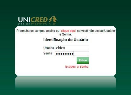 4º Passo: após o cadastramento, você será direcionado para a TELA INICIAL.