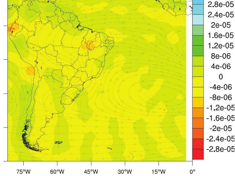 Ciência e Natura v.38 n.1, 2016, p. 281 289 284 (a) (b) como origem a convecção amazônica e de um ciclone térmico em baixos níveis (Baixa do Chaco).