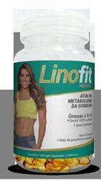 Linofit Fonte de Ômegas 3,6 e 9 LINOFIT é um suplemento nutricional coadjuvante de dietas de emagrecimento com a