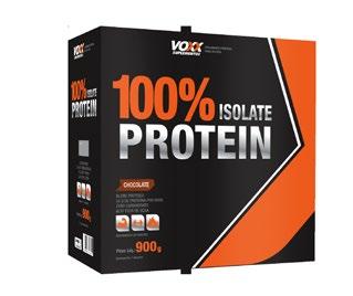 Voxx Isolate Protein VOXX 100% ISOLATE PROTEIN é um suplemento alimentar em pó altamente proteico, desenvolvido para suprir as necessidades do pós-treino, fornecendo aos músculos 90% de proteínas