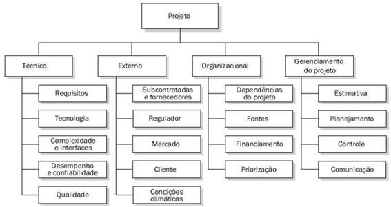 Competências do gerente que lida com riscos Dominar as técnicas de gestão de riscos em projetos Comunicar os riscos à empresa Entender e gerenciar os riscos provenientes dos custos Administrar e